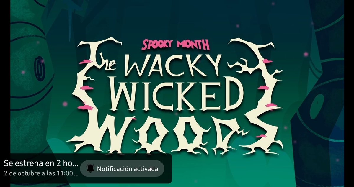 SM_NoticiasEsp's tweet photo. 🎃💀ATENCIÓN💀🎃

Solo 2 horas para Spooky Month 7: The Wacky Wicked Wood

#SpookyMonth https://t.co/nC412vYe92