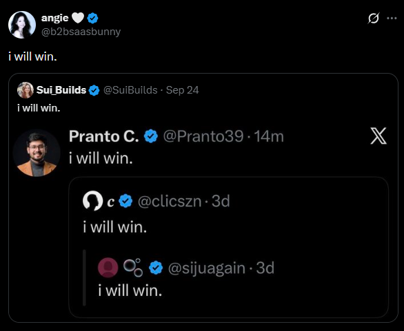 softcoder210's tweet photo. i will win. https://t.co/1wcxZAuzzo