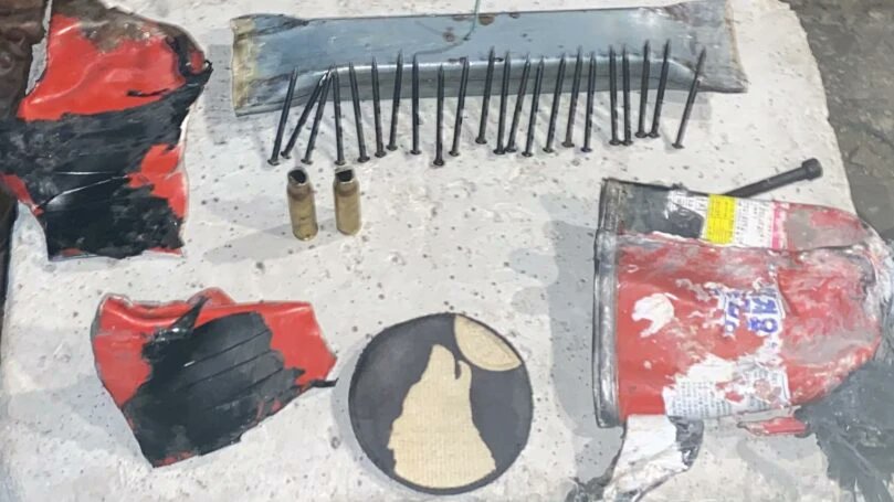 c14english's tweet photo. 🚨🚨🇮🇱 IDF ELIMINATES TERRORIST DURING IED ATTACK, FINDS SECOND BOMB

A terrorist attempted to hurl a dangerous IED packed with nails and other potentially lethal shrapnel at IDF soldiers operating in Qabatiya, Judea and Samaria.

Another Israeli force spotted the terrorist and opened fire, eliminating him as the explosive detonated nearby.

During a search of his body, troops discovered a second IED he had not yet managed to throw. The bomb was safely destroyed in a controlled detonation, and no Israeli soldiers were wounded.

Directly contradicting claims that 'Hamas does not operate in the territory', the IDF has been conducting intensive counterterrorism operations across Judea and Samaria, uncovering large quantities of weapons, explosive devices and bomb-making materials, while repeatedly arresting Hamas operatives and dismantling their terrorist infrastructure.