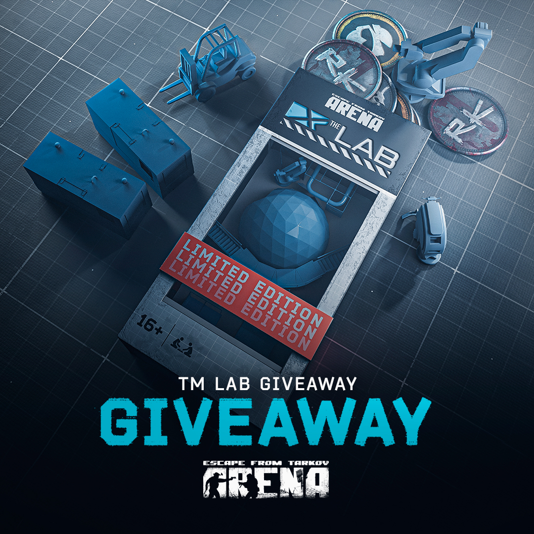 tarkovarena's tweet photo. For all #TarkovArena fighters who want to uncover the secrets of the Lab, we’re launching a giveaway for the new Tactical Map!

To participate:
● Follow the Escape from Tarkov: Arena community;
● Repost this post.

The results will be announced on October 5. We’ll randomly select 20 winners from participants who complete all the requirements. Good luck!

Please note that an active copy of EFT: Arena is required to receive the reward. 
If you don’t own the game yet, you can purchase it on our website: https://t.co/abQWCxFcBS or on the Epic Games Store: https://t.co/9xYq7fATT9