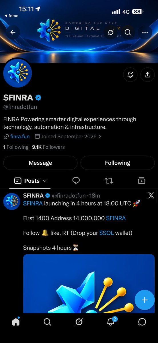 bl1xaa's tweet photo. @finradotfun Who else ready to ape $FINRA 

7ZHX4ZBsje2W3foUdQai42MH9GDDmFcQQW4biCVZ2511 https://t.co/vWEytff4BQ