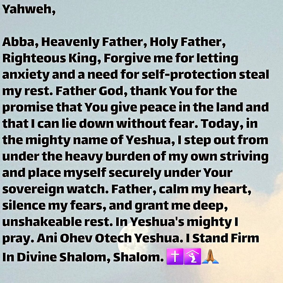 Bro_Leo4923's tweet photo. "Resting Securely Under The Sovereign Watch Of Yahweh"
Follow the Be Encouraged โ๏ธ๐๐๐พ channel on WhatsApp: https://t.co/yrYzFja3Csโฆ
#imreadyforanewthingjesus #beencouraged #yeshua #glory #hallelujah https://t.co/mnEuYkFink