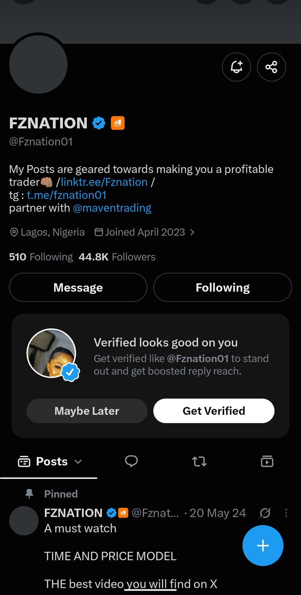 vickyytrades's tweet photo. @QueenTea__ @Investor_ruthh @IjewemenFortun2 @Fznation01 @Kelvinking_ @Bryan_Og2 @CableAnalyst @The_4thMan 10k will help me reset my nairatrader account (I breached it in phase 2)

Thank youuu https://t.co/fKpNR0L58A