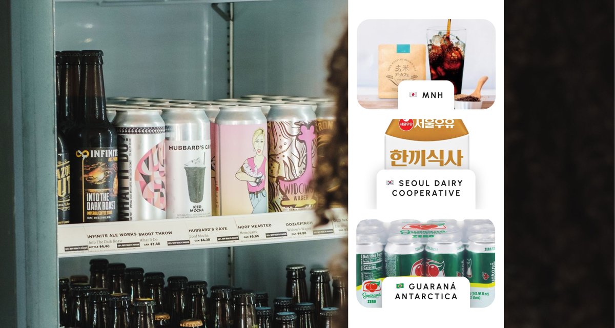 trendwatching's tweet photo. “FUNCTION AT SCALE”
 
These launches show how functional benefits can be connected to established drink categories and everyday occasions.

🇯🇵 MNH:
Genmai De Cafe is a caffeine-free coffee-style drink made entirely from roasted Japanese brown rice, with no coffee beans.

🇰🇷 SEOUL DAIRY COOPERATIVE:
One Meal Daily Care is a dairy-based nutrition drink packaged in SIG’s bottle-shaped DomeMini carton for convenient single-serve, on-the-go consumption.

🇧🇷 GUARANÁ ANTARCTICA:
Ambev expanded Guaraná Antarctica Zero with Fiber across Brazil following a successful pilot. Each zero-sugar can contains 4.4 grams of fibre.

Click below to dive into today's trend-driven opportunity & explore more for free on our platform👇
https://t.co/ULIPg0vWFl
TrendWatching Team

See What's Next. Act On It First.
Click the link in bio for instant access.
#trendwatching #trend #drinks #beverage