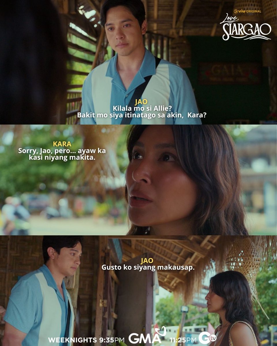 gmanetwork's tweet photo. Alam na ni Jao ang totoo!
#LoveSiargao | 9:35 PM on GMA | 11:25 PM on GTV
#SunsetAtThePier https://t.co/rgogOjnWkX
