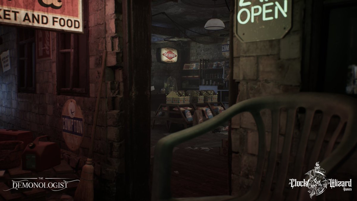 clockwizardgame's tweet photo. From a distance, it looked like a window.
As we got closer, it blinked.

New sneak peek from the new map we’re currently working on. https://t.co/CJbFOASHnT
