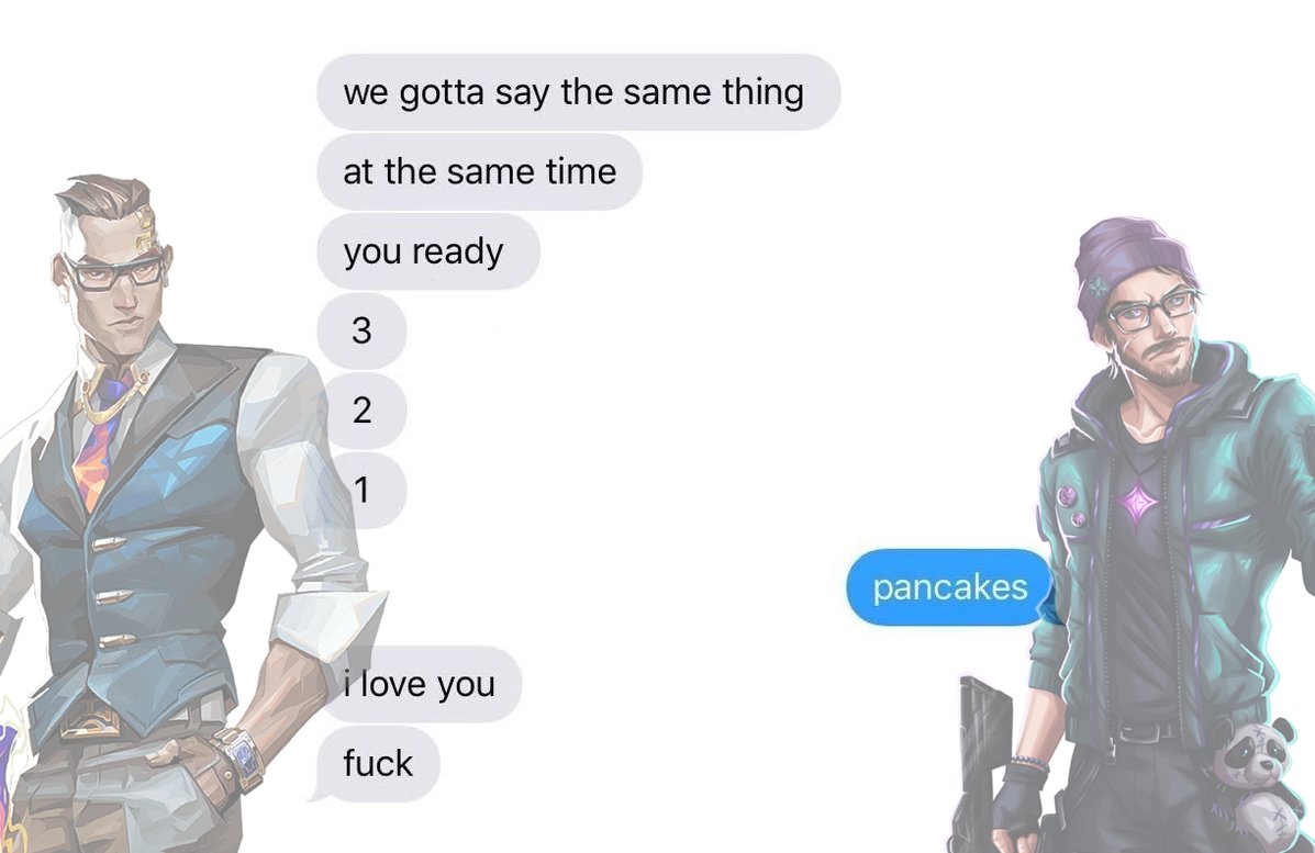 DarlDrawsGay's tweet photo. Couldn't help myself 😂😂😂
#chamverie #yumetwt #valorantyume https://t.co/QFWmj39ZAK