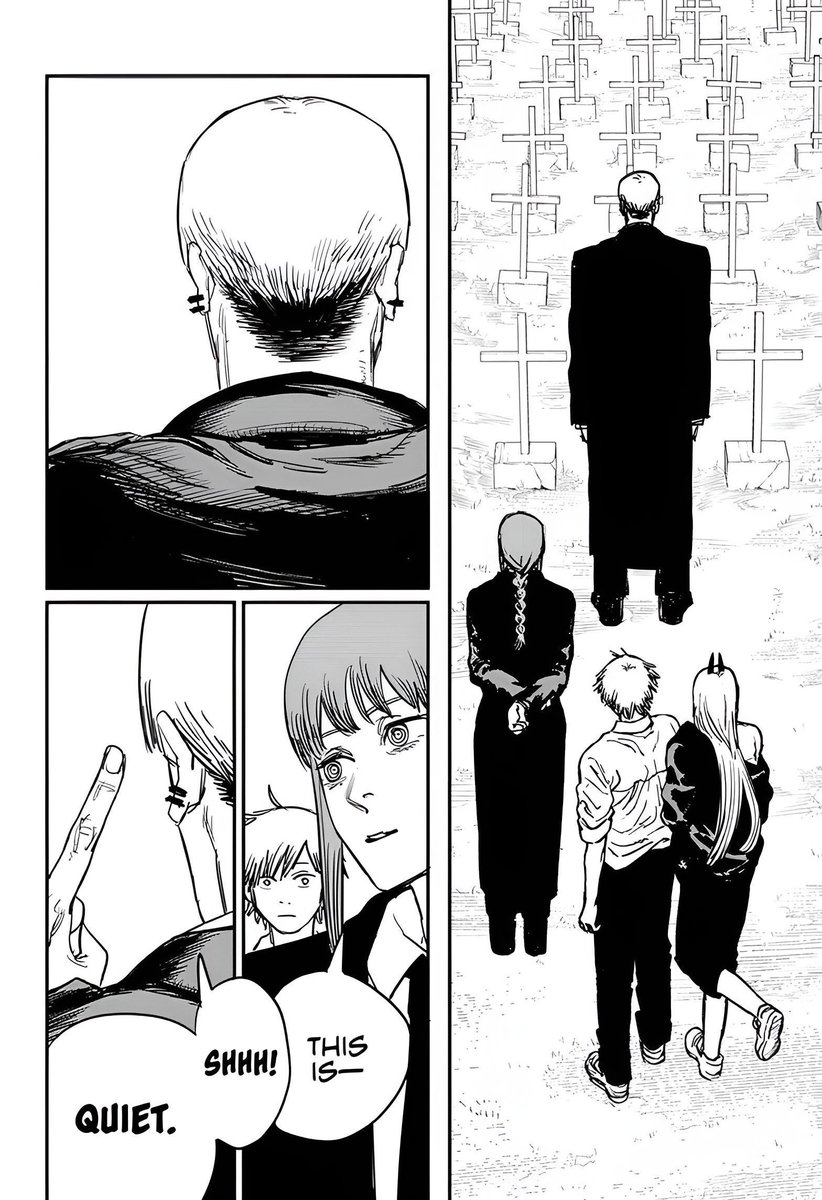 quanxi_08's tweet photo. Introducing Denji to Kishibe will always be Makima's biggest mistake https://t.co/lZCMAMgOfI
