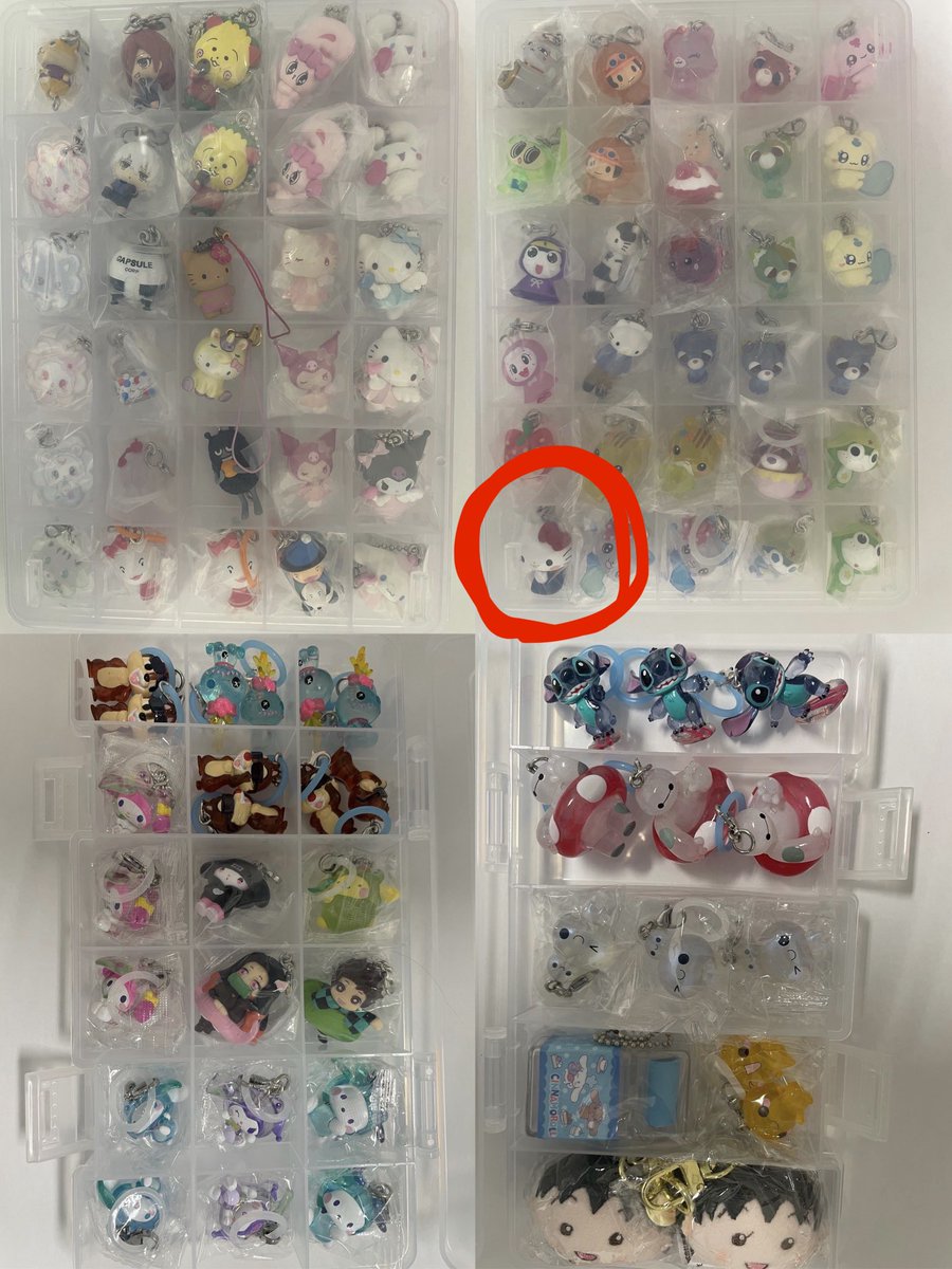 exjsb_31's tweet photo. @ga12345pon 検索より失礼いたします。
当方、チョビとツムを所持しております。
お借りした画像⭕️のモンチッチコラボのハローキティと
交換可能でしょうか？ https://t.co/F2yWjPAC7q