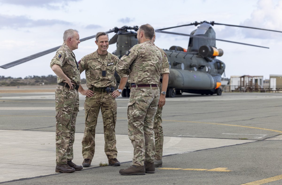 UKCDS_MOD's tweet photo. A pleasure to meet @bfcyprus personnel this week and hear about their work supporting UK operations and regional security.

Also an honour to represent the UK at the Cyprus Independence Day Parade. https://t.co/0jSk3ytWRd