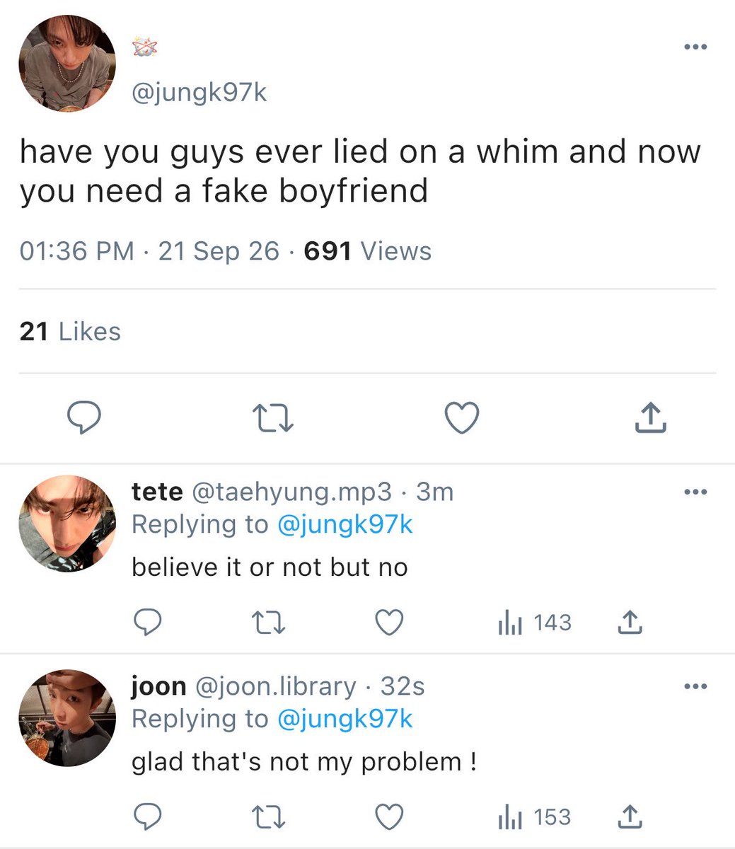 ikisskoomi's tweet photo. jikook au

in which jk needs a fake boyfriend, and jmn doesn't, but jk doesn't need to know that. https://t.co/fSwnz8FnfH