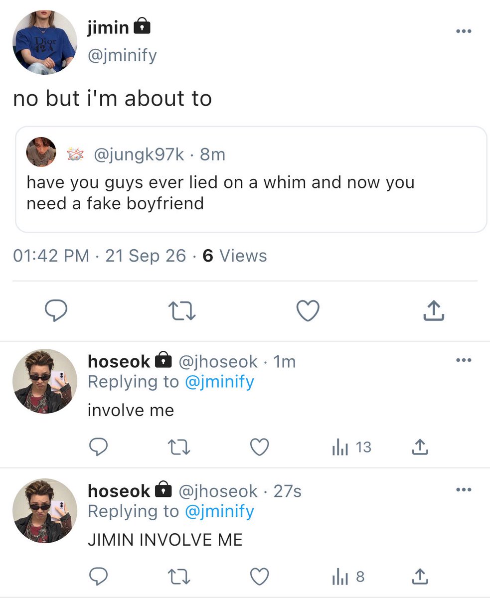 ikisskoomi's tweet photo. jikook au

in which jk needs a fake boyfriend, and jmn doesn't, but jk doesn't need to know that. https://t.co/fSwnz8FnfH