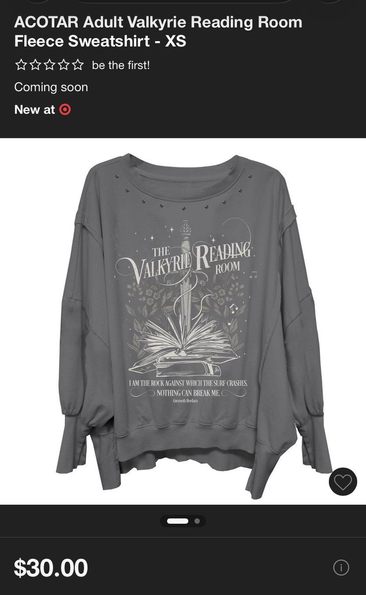 elingalathynius's tweet photo. im back to tell y’all target will have exclusive merch when acosh launches and look at one of items y’all https://t.co/OOYCVkP9FN