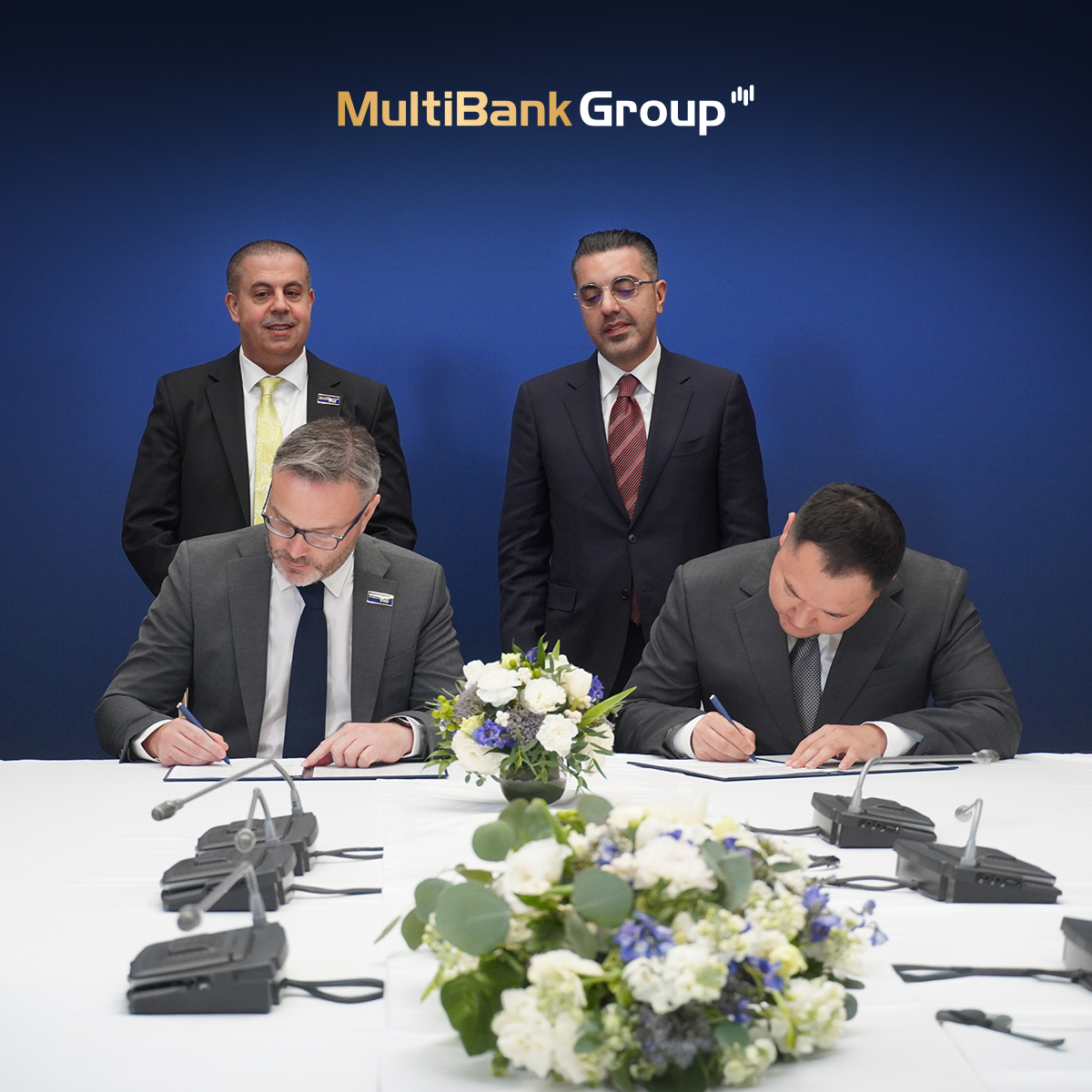 multibankgroup's tweet photo. A new milestone for MultiBank Group’s digital asset ambitions and regional growth.

MultiBank Group and Kazakhstan’s Ministry of Artificial Intelligence and Digital Development have signed a Memorandum of Cooperation to advance collaboration in digital assets and blockchain innovation.

The agreement also includes plans to establish a regional office in Kazakhstan, strengthening our long-term presence in the country.