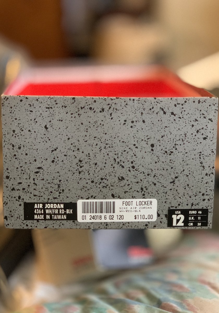 RobertAJ26's tweet photo. @InternetH0F Cleaning out storage &amp; check that price from 1989😮 
Original Jordan 4’s https://t.co/PQCveYQYvQ