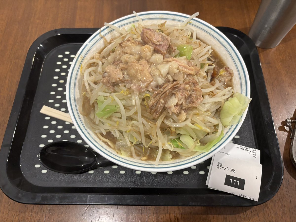 _HAKUEI_'s tweet photo. ひさしぶ��の二郎
夢を語れ系列に行くのは初めてだけど
美味しかった https://t.co/LreBmr8kV9