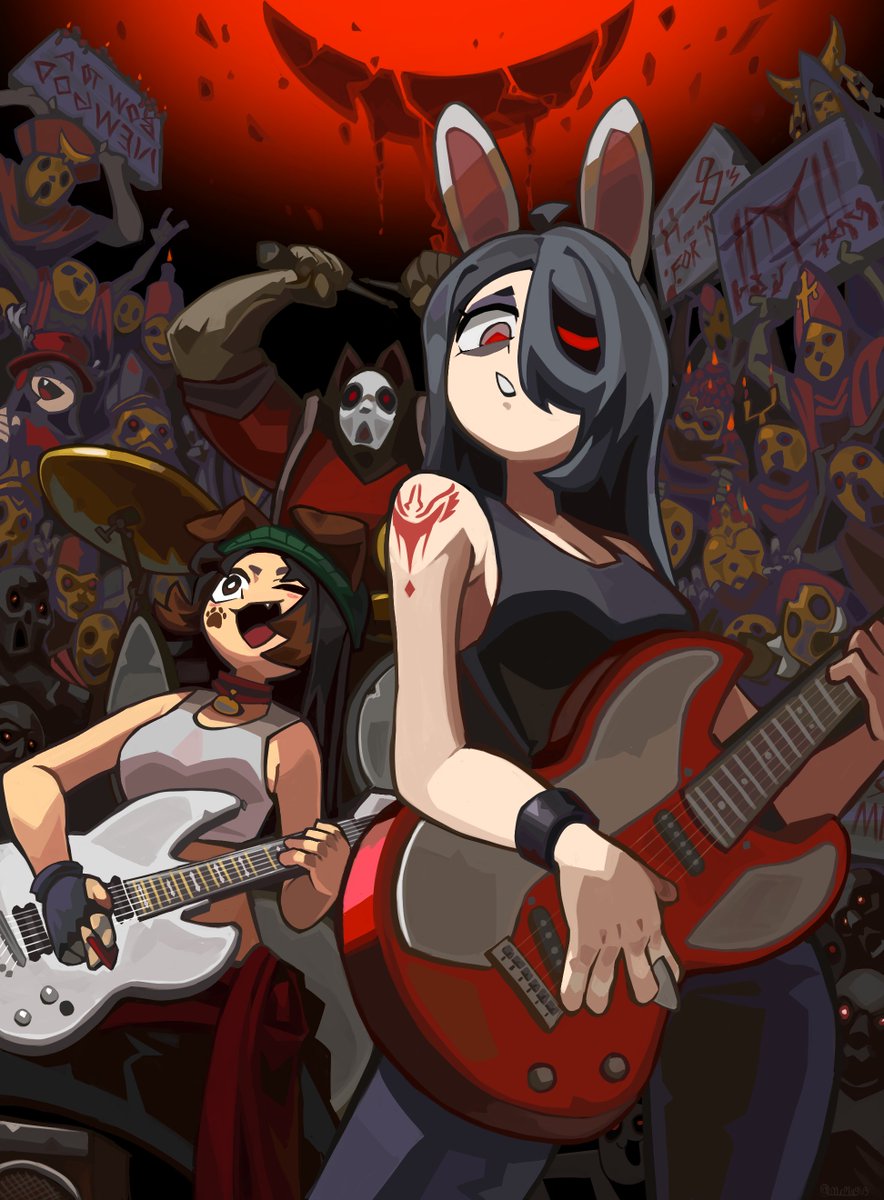 mr_plagu3's tweet photo. Band for the Hollows https://t.co/NMFsuREGSK