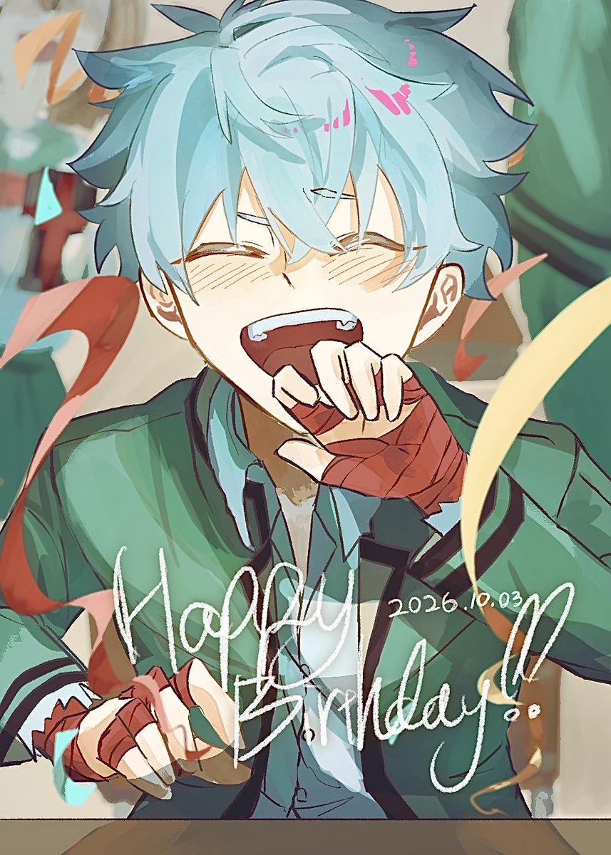 straight_tea49's tweet photo. #海藤瞬生誕祭2026
おめでと〜❗️❗️❗️ https://t.co/RBFAFWwUEn