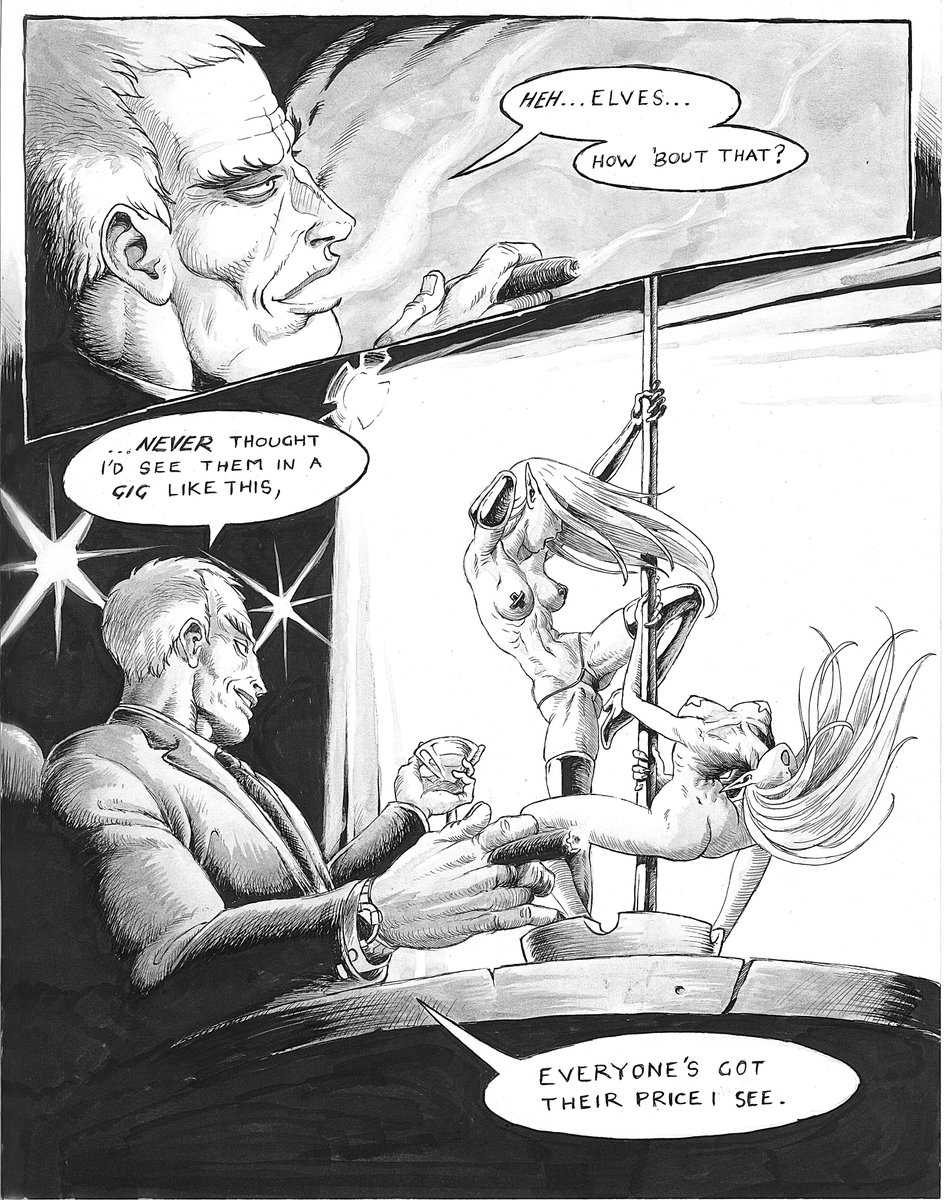 Level9Drow's tweet photo. Page 3 of Midnight Pulp Issue 1. Interested in physical prints of this series? Check out my Profile Pin.  #art #somics #manga #shonen #seinen #indiecomics #graphicnovel #noai https://t.co/kADPczsjkK