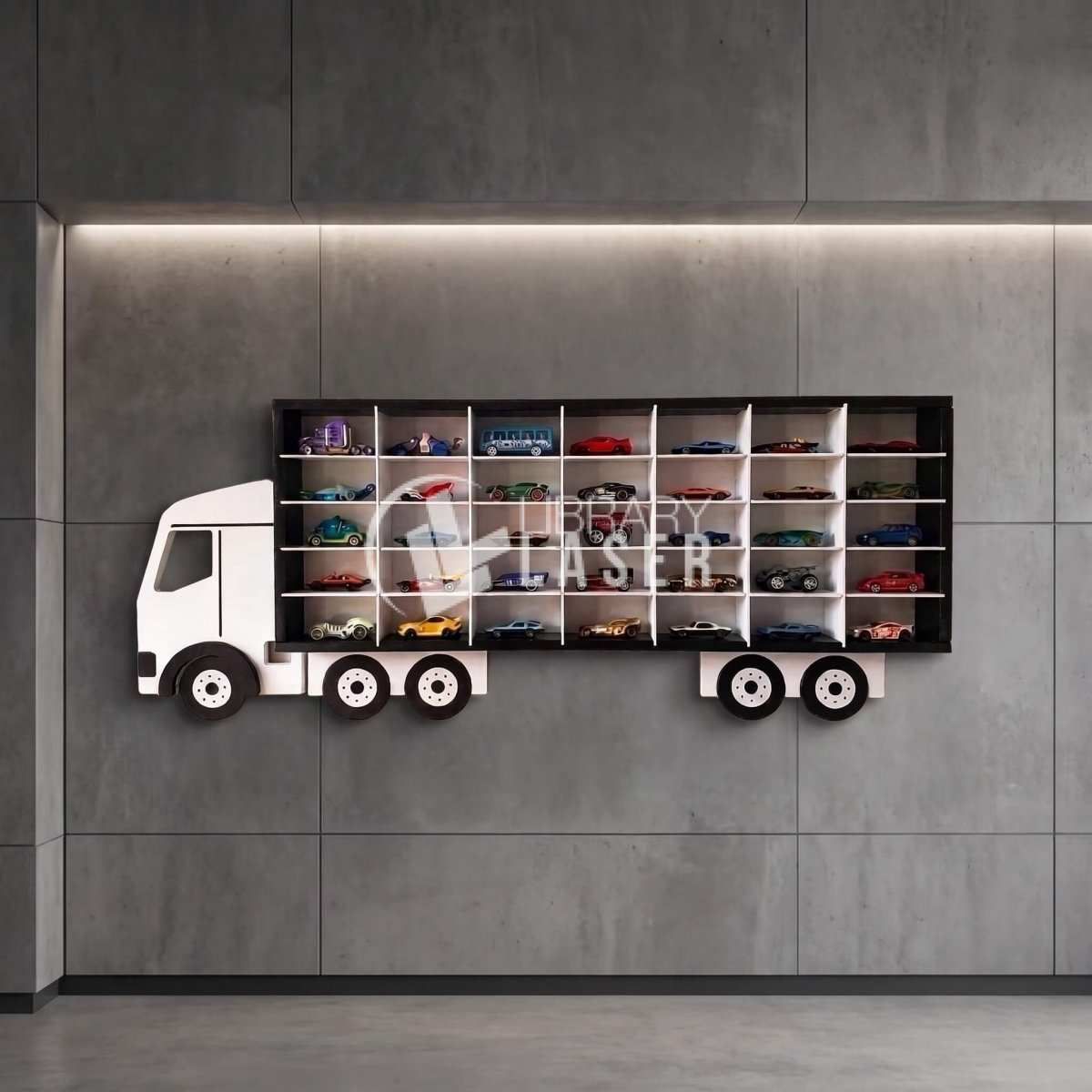 LibraryLaser's tweet photo. 👉 https://t.co/2QBtOhZPRM 👈

Looking for an awesome way to display toy car collections? 🚚 🏎️

Download this free laser-cut vector file to build a truck-shaped wooden organizer shelf! 

#LaserCut #HotWheelsDisplay #LaserCutFiles #FreeVector #Woodworking #LibraryLaser #DXF #SVG https://t.co/tabMbE7ysN