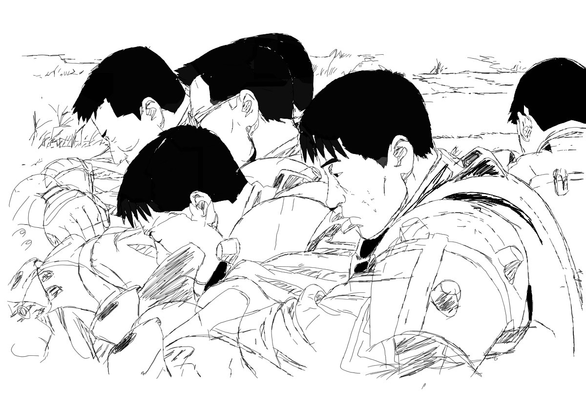MikePIctureee's tweet photo. 人狼&amp;我々は宇宙人 模写rkgk
#イラスト https://t.co/OaWGUm7F56