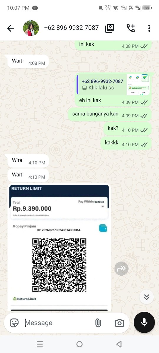 ikissycat's tweet photo. 10. Disini sebenernya mungkin aku udah dikasih petunjuk kalau ini tuh salah/janggal, tapi aku ngga tau aku takut banget disini karena nominal yang makin besar. Dan disini juga dia bilang mau forward dara (aku gatau data apa) https://t.co/Rb5UasSaR3