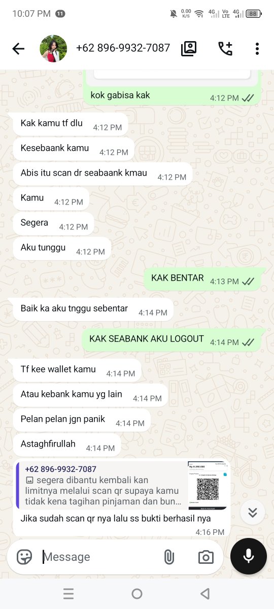 ikissycat's tweet photo. 10. Disini sebenernya mungkin aku udah dikasih petunjuk kalau ini tuh salah/janggal, tapi aku ngga tau aku takut banget disini karena nominal yang makin besar. Dan disini juga dia bilang mau forward dara (aku gatau data apa) https://t.co/Rb5UasSaR3