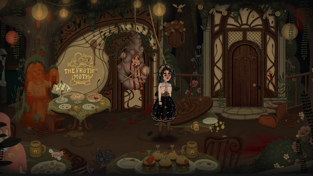 red_recs's tweet photo. Cosy Game Countdown: Allogloom by @allogloom 🍃
Take on the role of Nora who must explore Gruesome Grove and its monstrous inhabitants. In this macabre point and click adventure, do you have what it takes to save the people of your town? Launches 13th Oct!
#indiegame #indiedev https://t.co/dzhHs9Xz2a