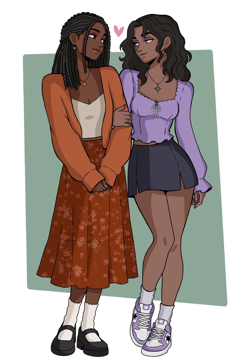 rhaegarpool's tweet photo. modern elia and ashara out on a date <3

#asoiaf #digitalart https://t.co/rkZwWdnGpE