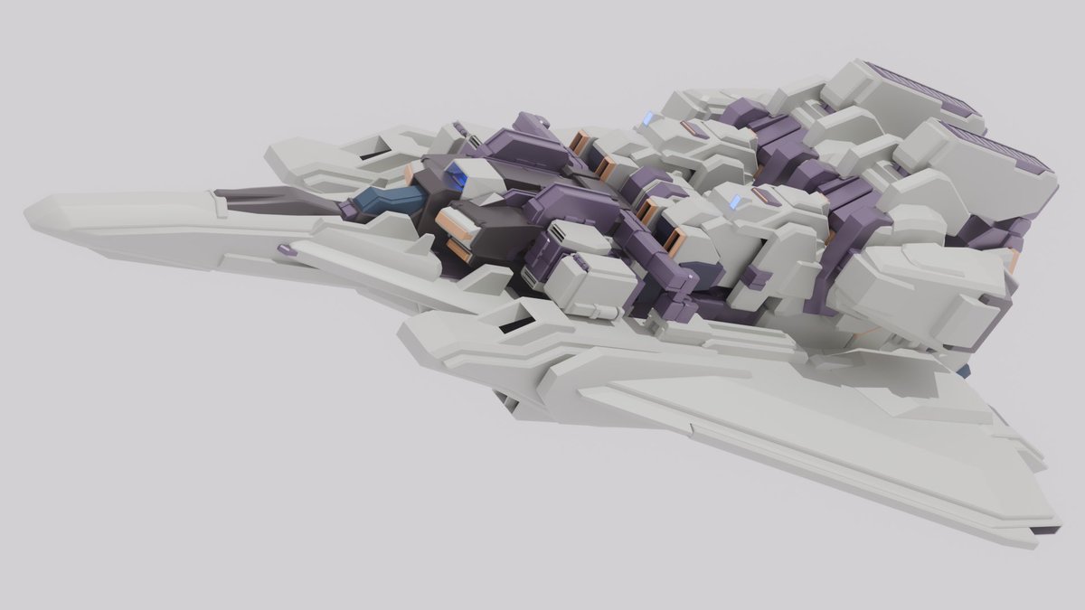 GunnDora2's tweet photo. 陸戦型ラムダガンダム https://t.co/AgIeIN7yb3