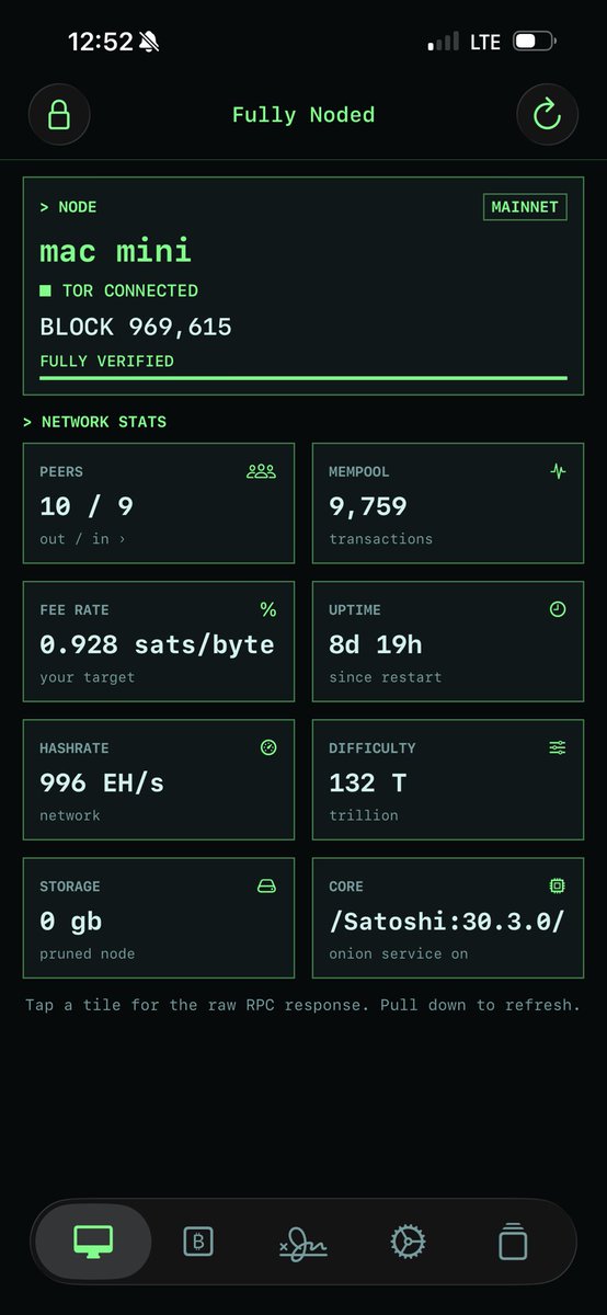 Fonta1n3's tweet photo. UI update for @FullyNoded, thanks AI. https://t.co/OYMe5CC38E
