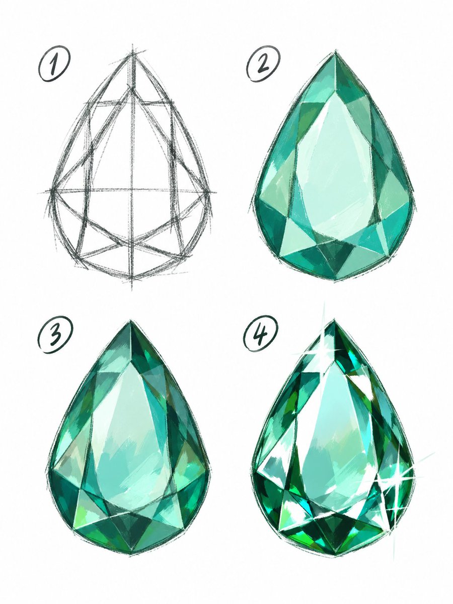 ArtHarbor_'s tweet photo. Gem rendering gets easier when you simplify the facets first. https://t.co/iTI5ccezqI