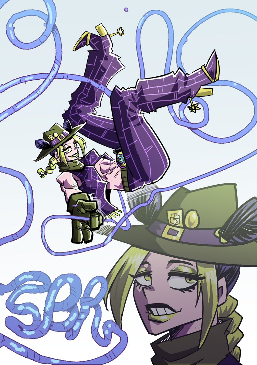 404_Ikaraptor's tweet photo. It's Jojo Friday!
Steel Ball Run Jolyne https://t.co/WrZfTd422w