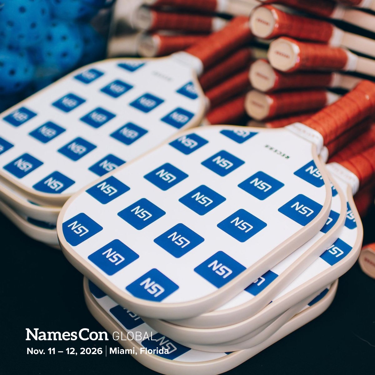 NamesCon's tweet photo. Your first #NamesCon connection could start on the pickleball court!? 

The evening before the main conference kicks off, beginners and experts come together for a tournament you won’t want to miss.

No business cards. No sales pitches. Just friendly competition and face-to-face connections that carry into the conference.

Learn more: https://t.co/hOdDaa6Yfj