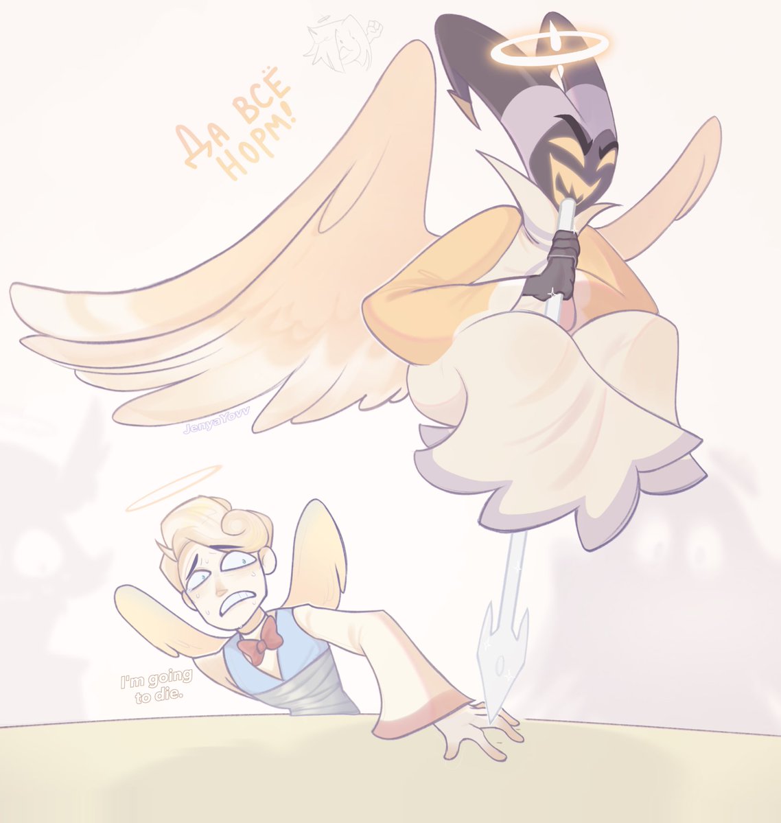 JennyaYovv's tweet photo. puss in boots ⤵️⤵️
#HazbinHotel
#HazbinHotelAdam
#HazbinhotelSaintPeter https://t.co/DbVIeSWsR6