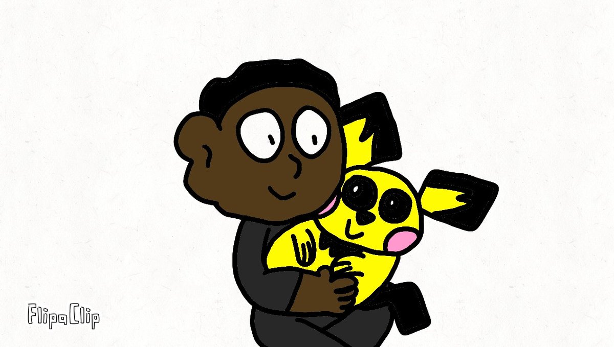 Manman01022004's tweet photo. Me cuddling Pichu https://t.co/3BMev7Dff5