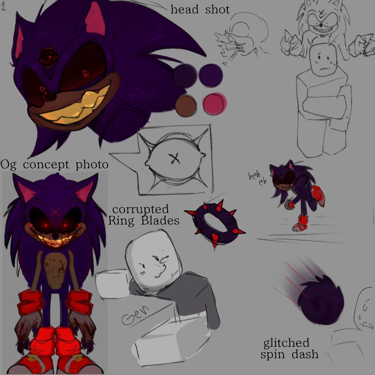 Snickerdoo1420's tweet photo. More peak stuff, sorry for lack of updates but here's some more art of Doom.exe! (More is to come)

#Sonicexe
#Doombyfate
#Creepypasta https://t.co/brkmxgwMXu