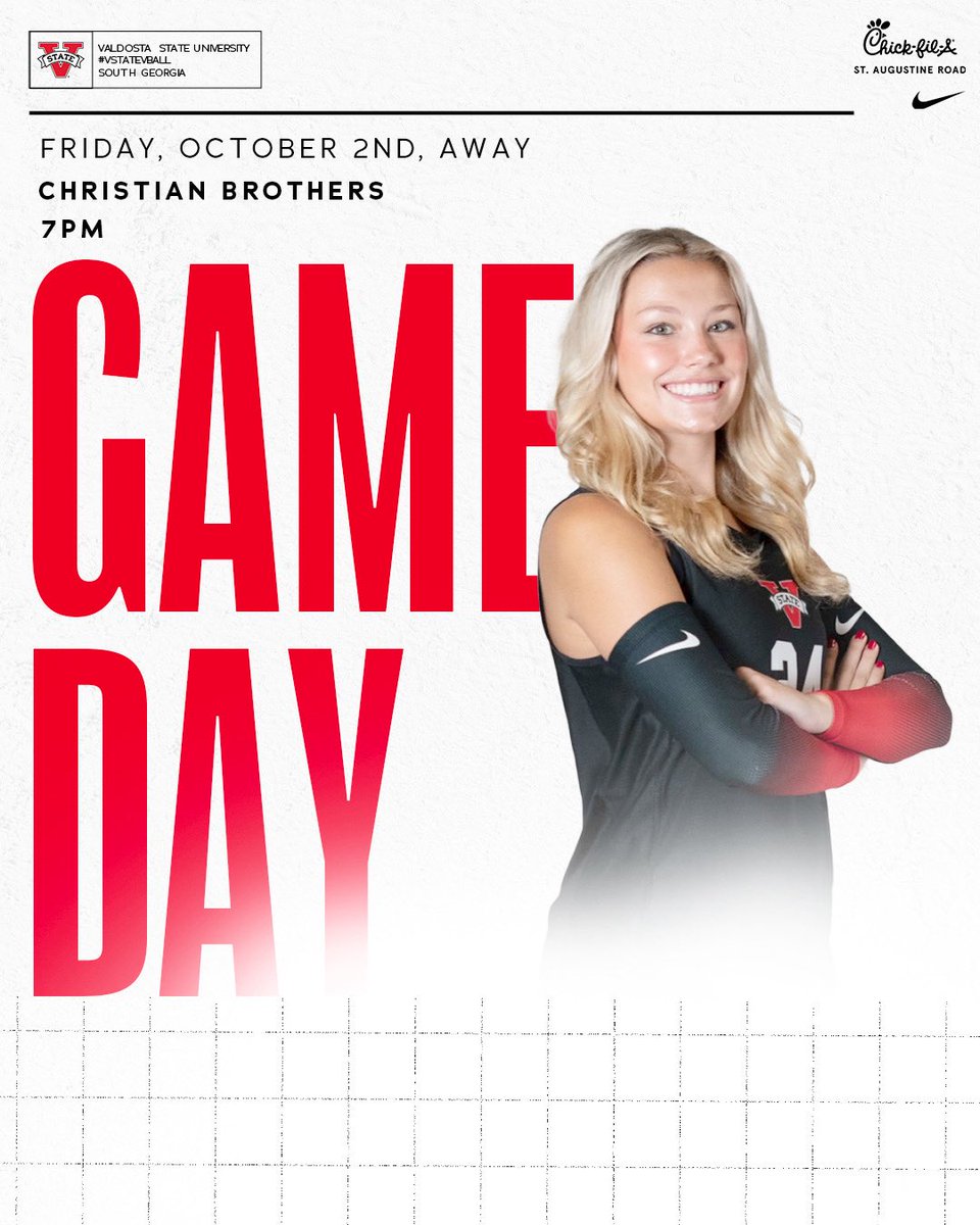 VState_VB's tweet photo. It’s Game Day!
🆚 Christian Brothers
⏰7:00 p.m. ET
📍Memphis, Tenn. https://t.co/furl5Xp95v