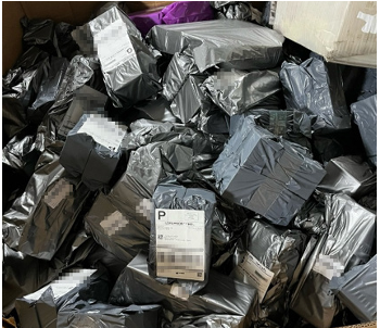 OIGUSPS's tweet photo. Our recent audit Efforts to Mitigate Counterfeit Postage identified $1.2 billion in revenue lost to the Postal Service. Want to read the details?  The report is here: https://t.co/VFVQfOBAt2  #FraudFriday #USPSOIG https://t.co/qbnZnTFkDy