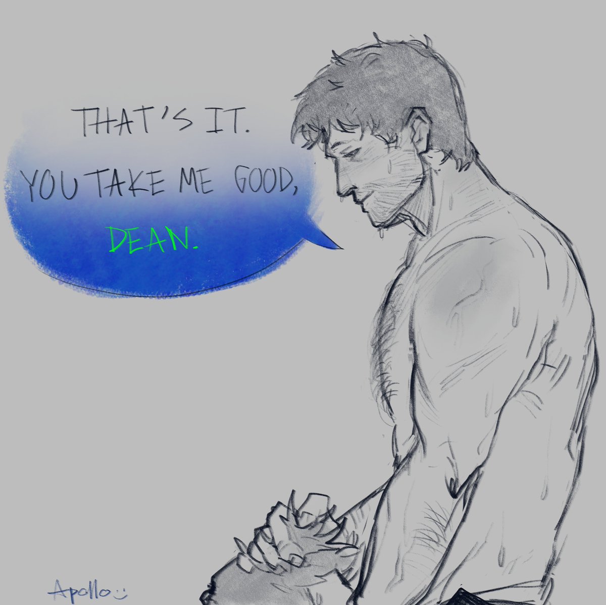 aitung3D's tweet photo. Cookin' some endverse #destiel shi https://t.co/QM9PHI5qRd