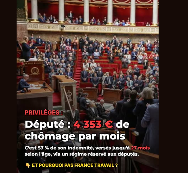 manara37's tweet photo. ceux qui demandent des efforts aux pauvres et à la classe moyenne et qui croulent sous les avantages sur le dos des français #budget2027 #lecornu #blocage #enmarche vers le chaos https://t.co/GE35iX9raV