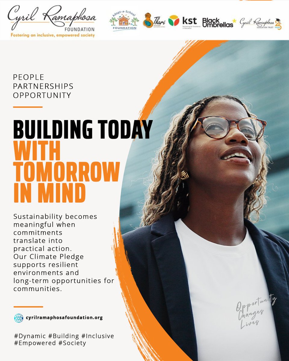 CyrilFoundation's tweet photo. Building for the future means thinking about how we build today. CRF's Climate Pledge recognises the link between social impact and environmental responsibility, supporting a more sustainable approach to long-term impact.

#Dynamic #Building #Inclusive #Empowered #Society https://t.co/vpbpNLG4Yq