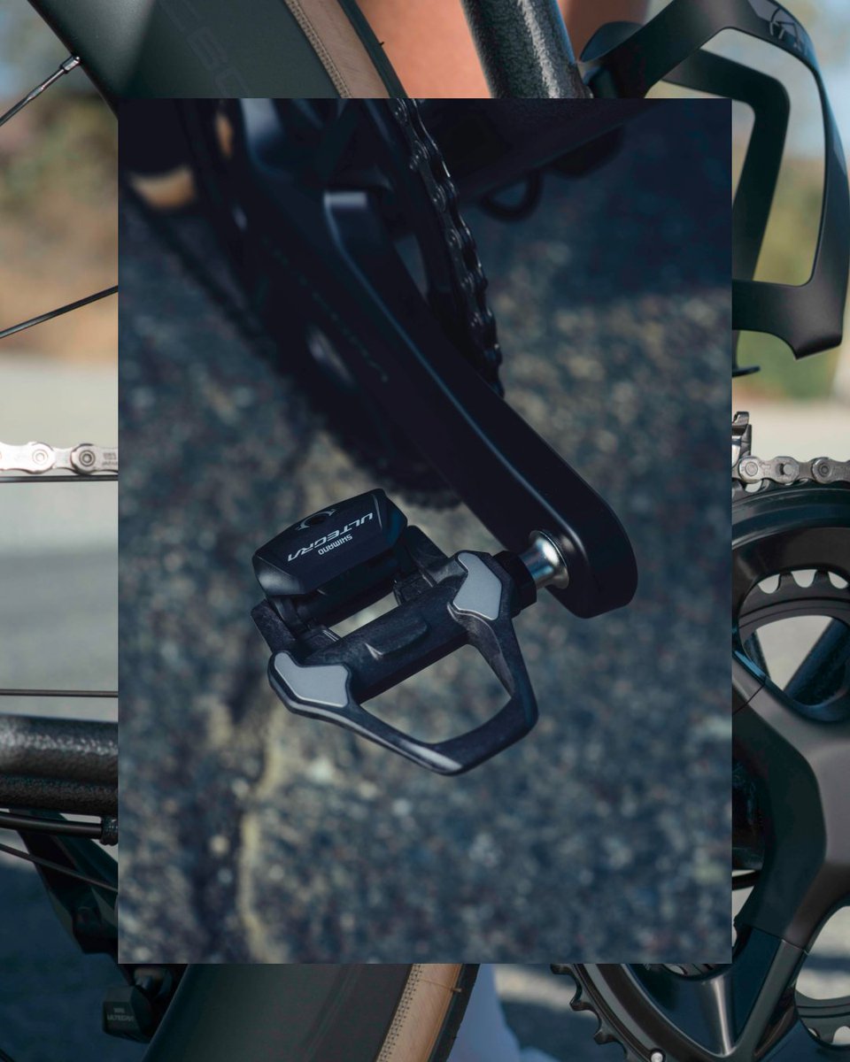 RideShimano's tweet photo. The new SHIMANO SPD-SLR pedals deliver faster engagement & a stable pedaling platform, helping riders clip in confidently & transfer power efficiently. Engineered as part of a complete shoe, pedal, & cleat system for race-ready performance. https://t.co/7bG7V854fK #ShimanoRoad https://t.co/AGNwEtM09D