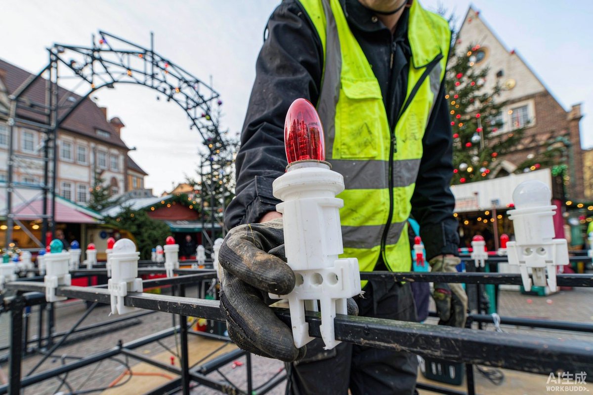 wendadeco's tweet photo. TikTok 文案单独发你：

🆕 2026 NEW: E14 socket with CLIP — snaps onto aluminum frames, no tools needed! Perfect for street arches, Christmas trees &amp; festival motif lights. 🇨🇳 DM for samples! #motiflights #E14 #festivallighting #christmaslights #factorydirect #wendadeco https://t.co/43Wu8fMx01