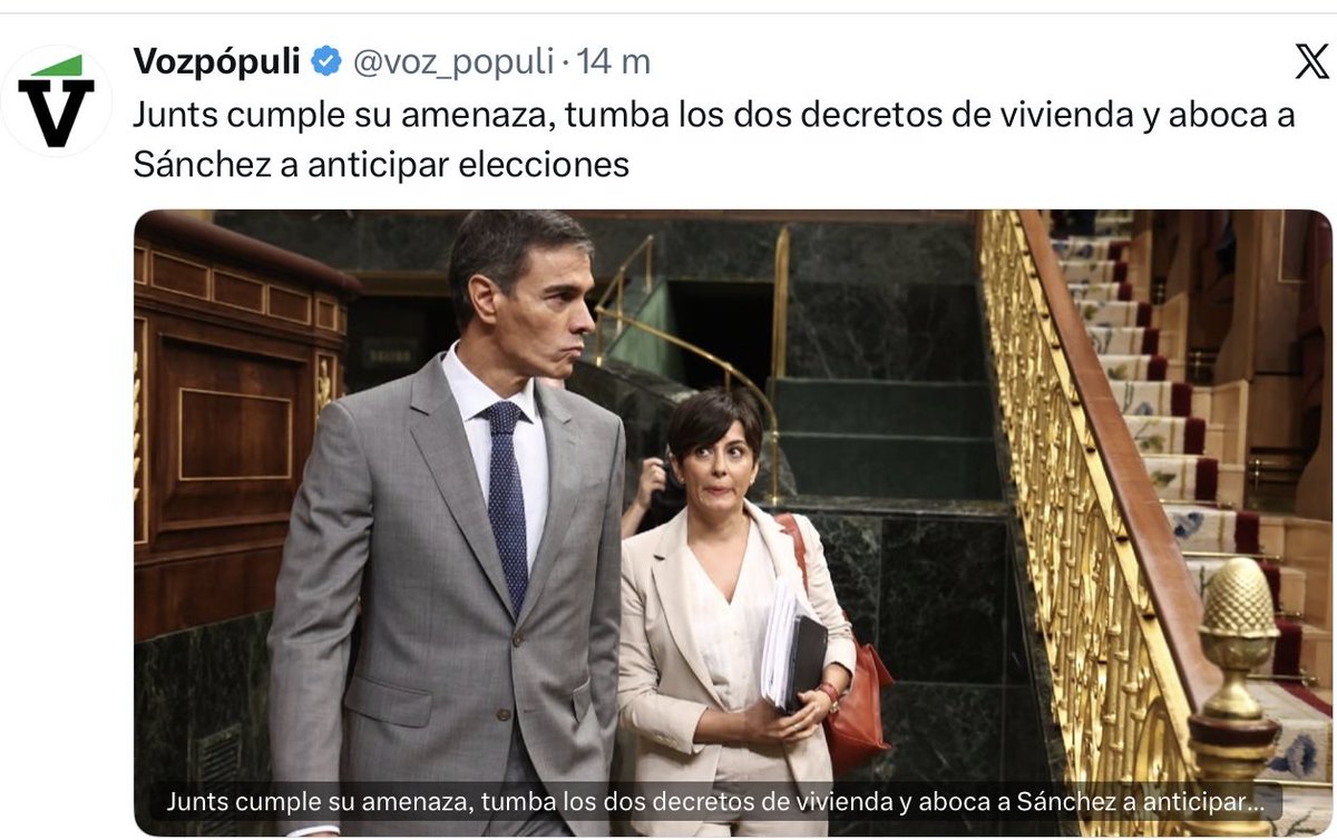 cmgorriaran's tweet photo. Sánchez ha caído. Se revolverá y morderá, pero solo queda una incógnita: el día del entierro. https://t.co/b5p4Ndq6Si
