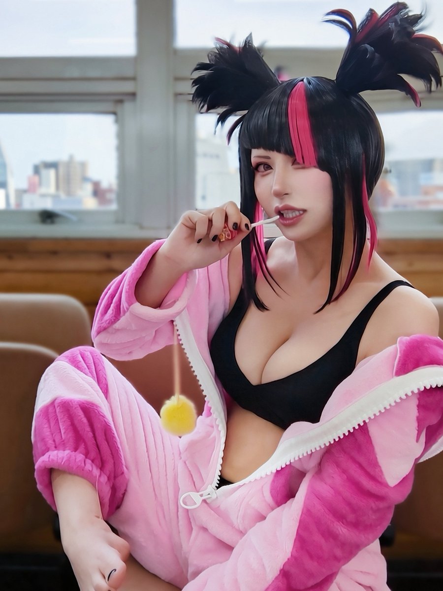 EIMcosp's tweet photo. ー cosplay ー

STREET FIGHTER6 スト6

JURI　ハン・ジュリ outfit3

#格ゲーキャラコスしようぜ
#スト6 #HanJuri https://t.co/0iyAyyUucI