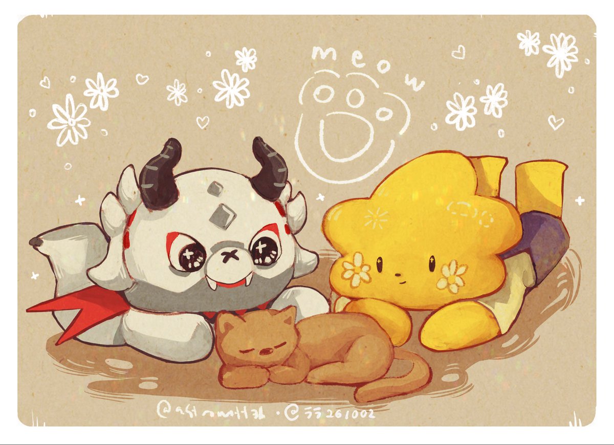 lalayakmifaen's tweet photo. babies flocked together 😌✨
shout out to @/astronott716 for the delicious doodle 💛

(ITSA FINALLY DONE💛🤍 //dies)

#CERI #FLAREY https://t.co/bIwkzRuf7J