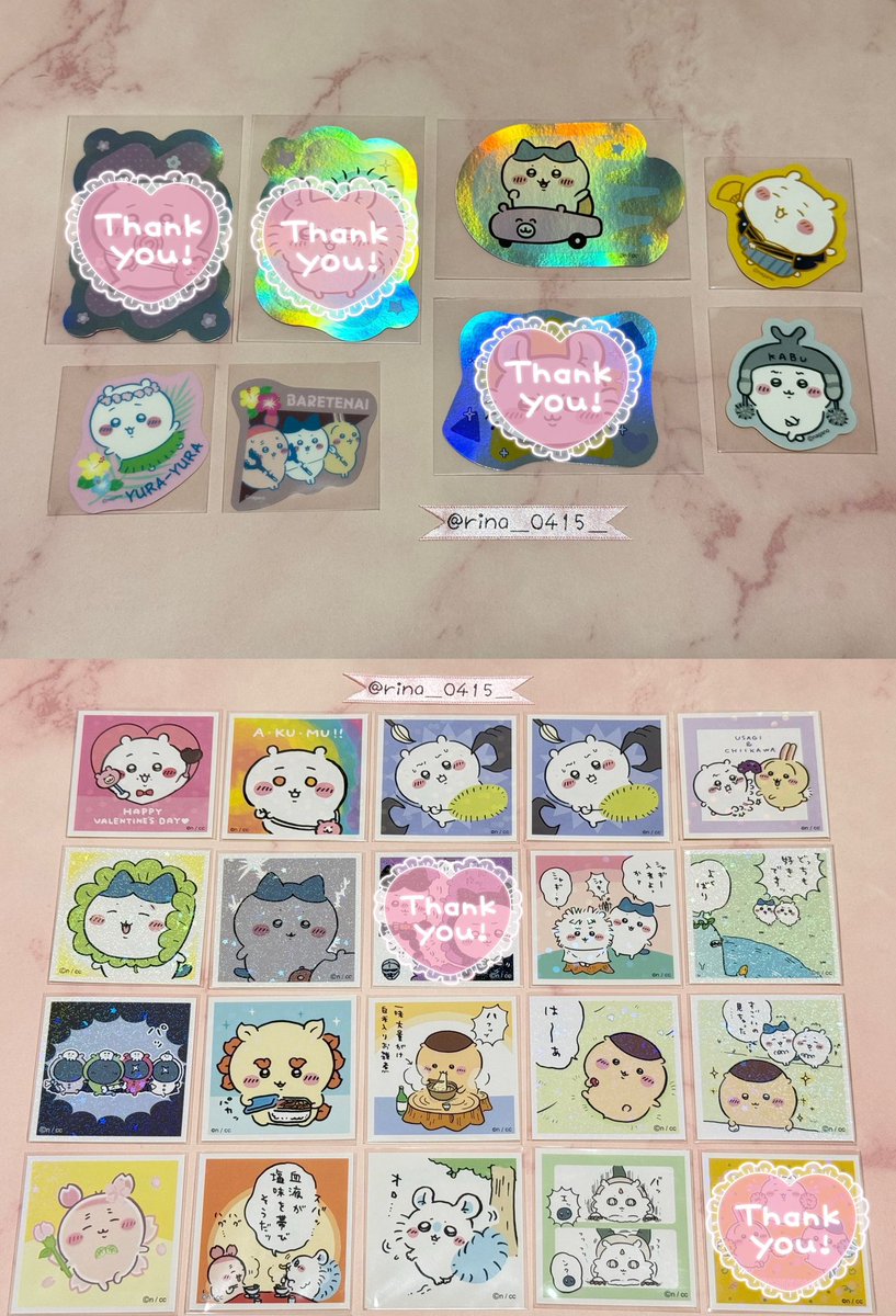 rina_0415_'s tweet photo. 【郵送交換📮】
ちいかわ キャラカットステッカー
ダイカットステッカー シールコレクション

譲：画像①
求：画像②③

まとめての方を優先させていただきます！
検索からもお気軽にお声掛けください🌷.* https://t.co/iskbwvN4oh
