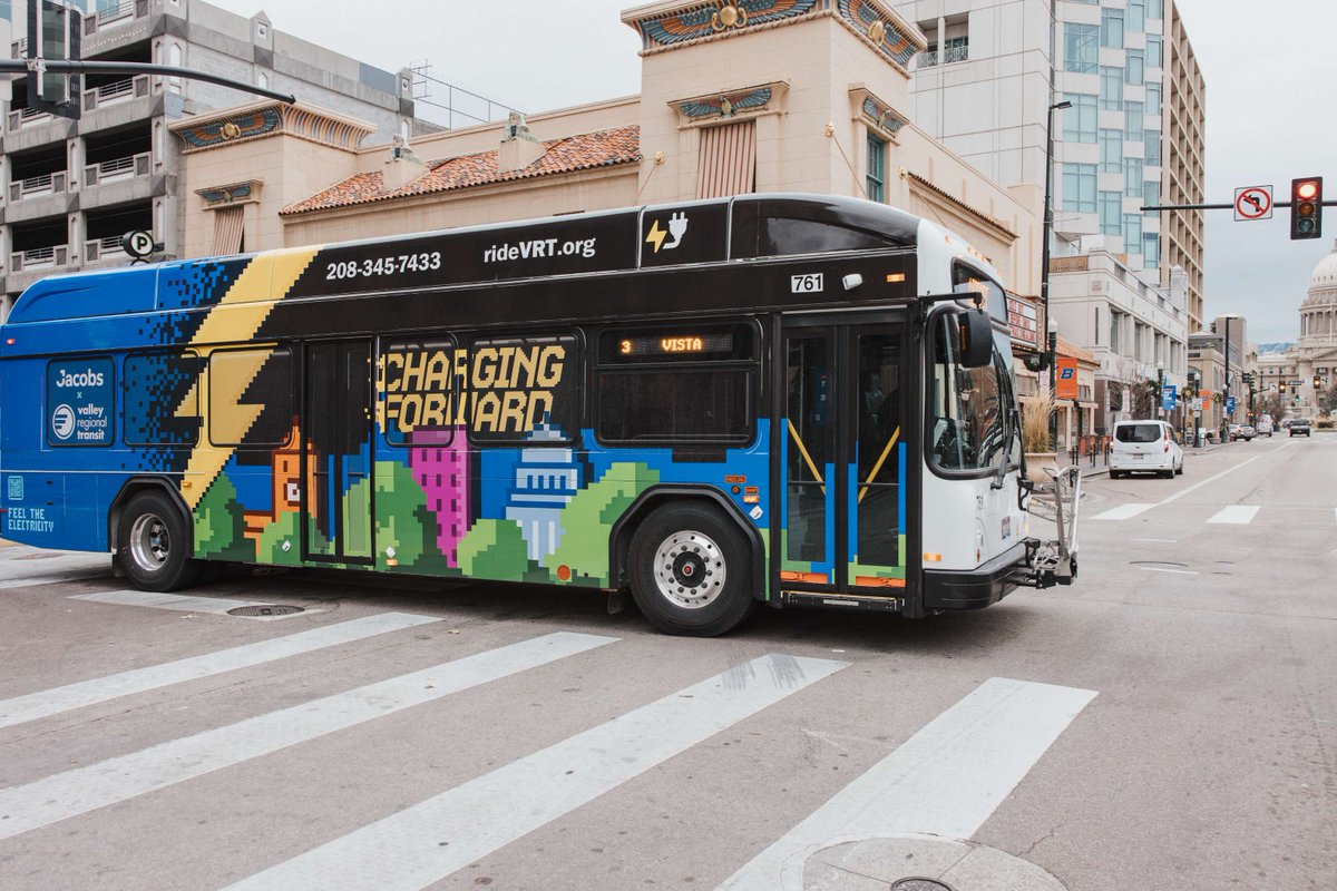 JacobsConnects's tweet photo. @rideVRT’s Bus Electrification Project brings high‑capacity, on‑route charging to Main Street Station—cutting emissions and boosting reliability.  

Learn how #OurJacobs supported. ➡️ https://t.co/UHFGlpUK5M https://t.co/DUyAN0FmER