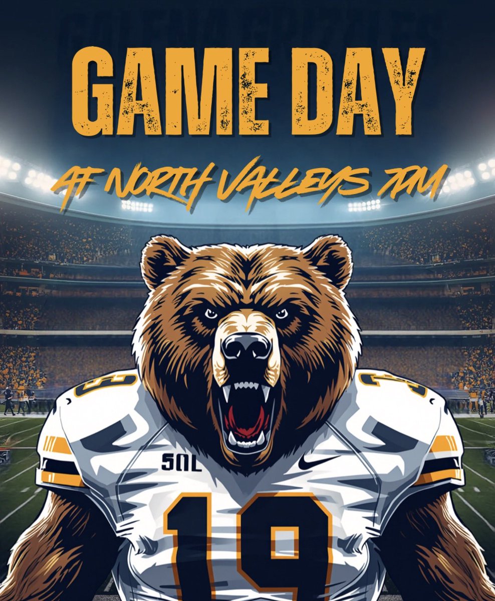FootballGalena's tweet photo. Game day on the road tonight, we look forward to seeing you at North Valleys! 

#Together #GoGrizzlies https://t.co/bkKKrR9Dma